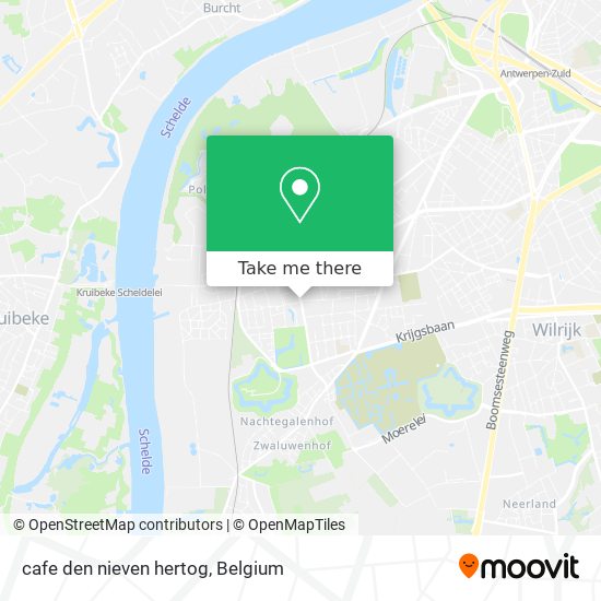 cafe den nieven hertog map