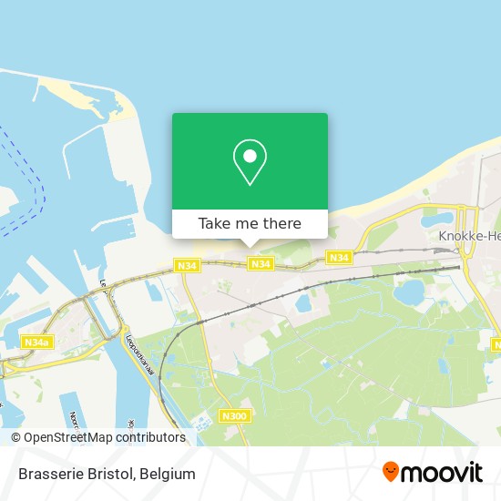 Brasserie Bristol map