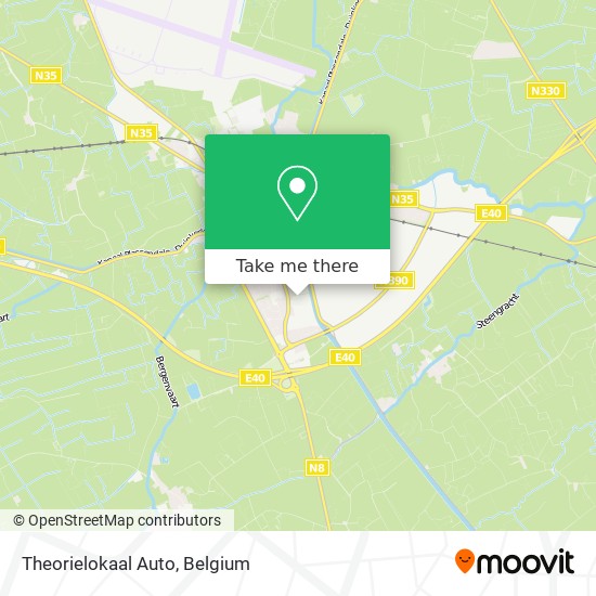 Theorielokaal Auto map