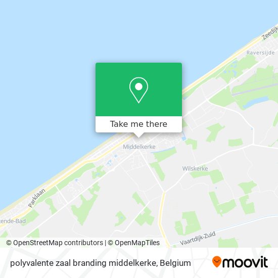 polyvalente zaal branding middelkerke map