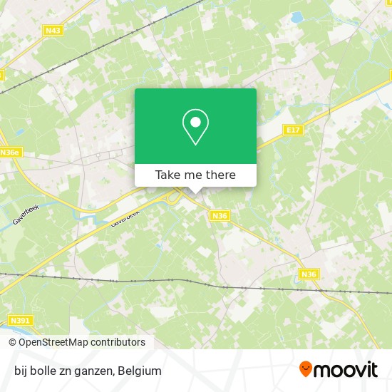 bij bolle zn ganzen map