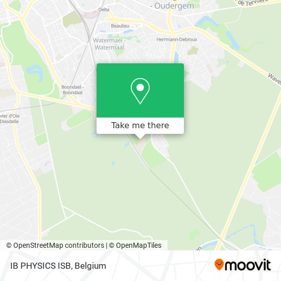 IB PHYSICS ISB map