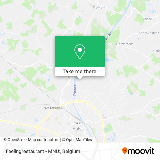 Feelingrestaurant - MNU: map