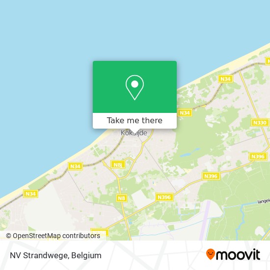 NV Strandwege map