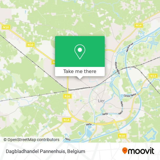 Dagbladhandel Pannenhuis map