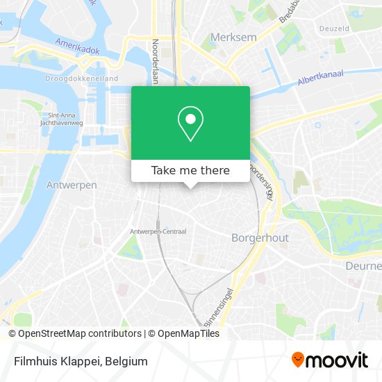 Filmhuis Klappei map