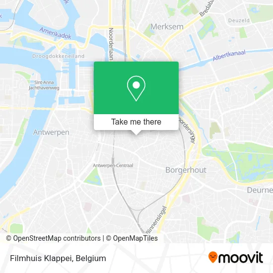 Filmhuis Klappei map