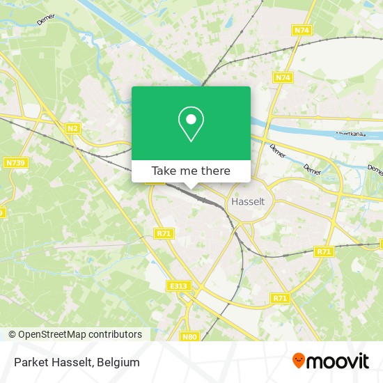 Parket Hasselt plan