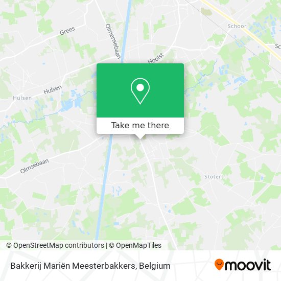 Bakkerij Mariën Meesterbakkers plan