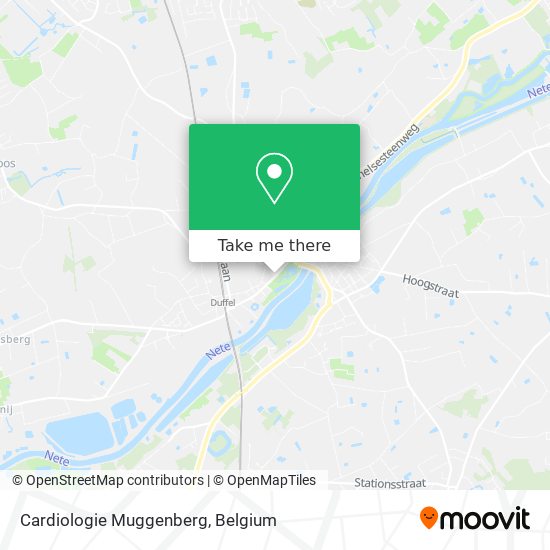 Cardiologie Muggenberg map