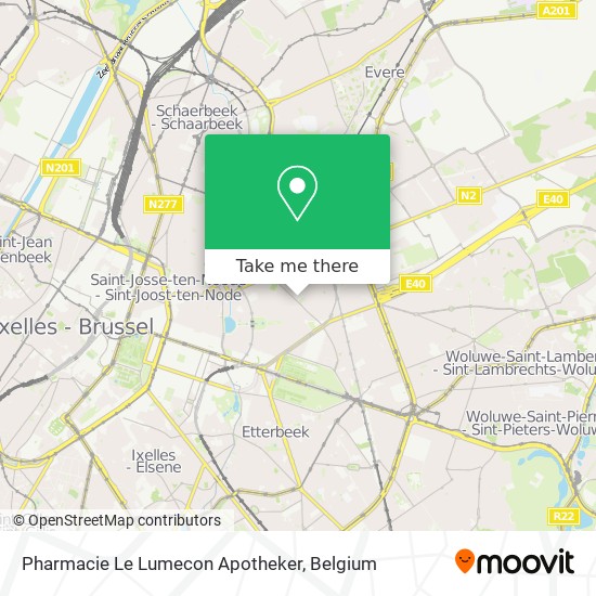 Pharmacie Le Lumecon Apotheker map