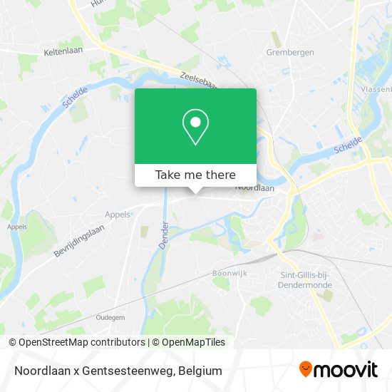 Noordlaan x Gentsesteenweg plan