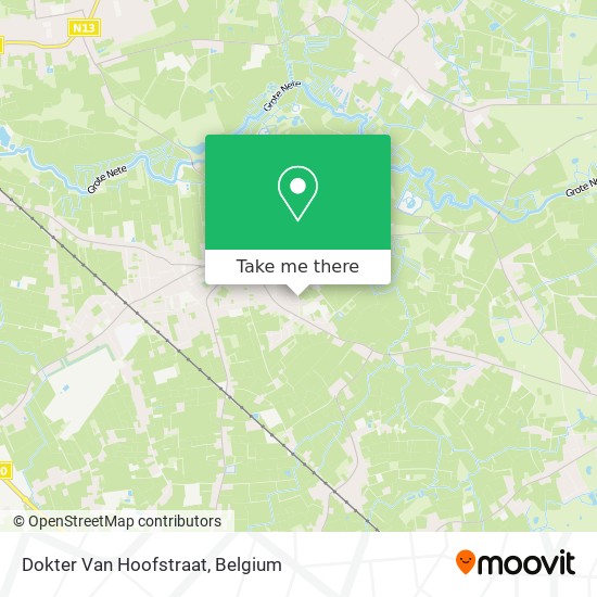 Dokter Van Hoofstraat map