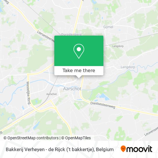 Bakkerij Verheyen - de Rijck ('t bakkertje) map