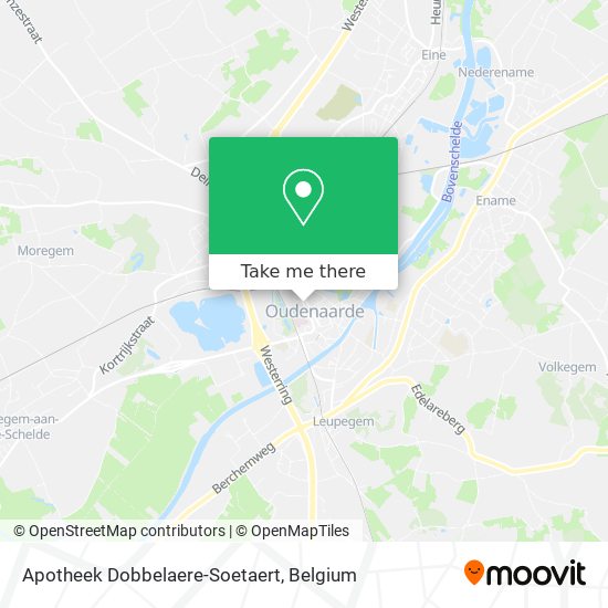 Apotheek Dobbelaere-Soetaert map