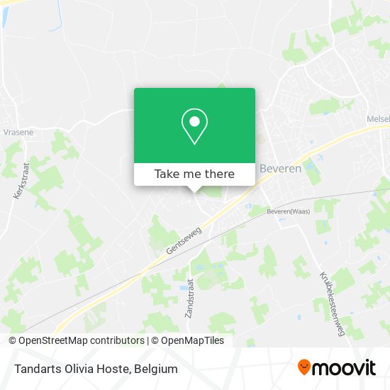 Tandarts Olivia Hoste map