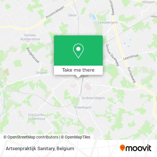 Artsenpraktijk Sanitary plan