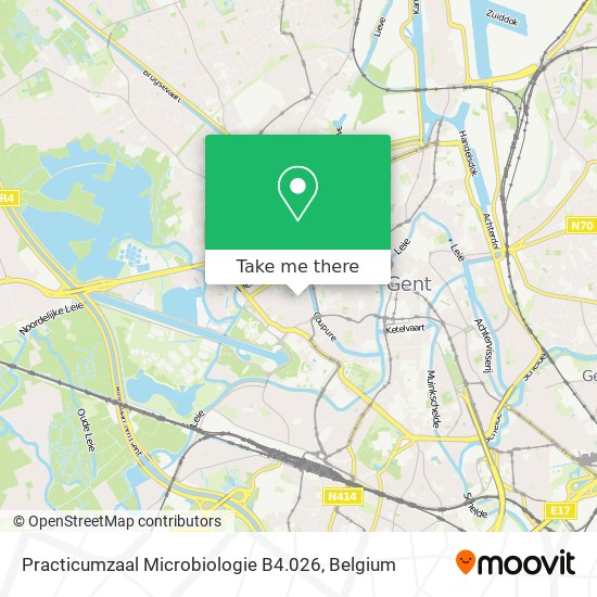 Practicumzaal Microbiologie B4.026 map