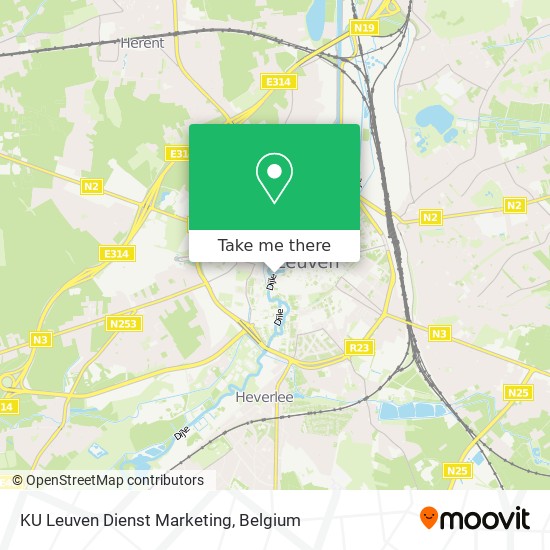 KU Leuven Dienst Marketing plan