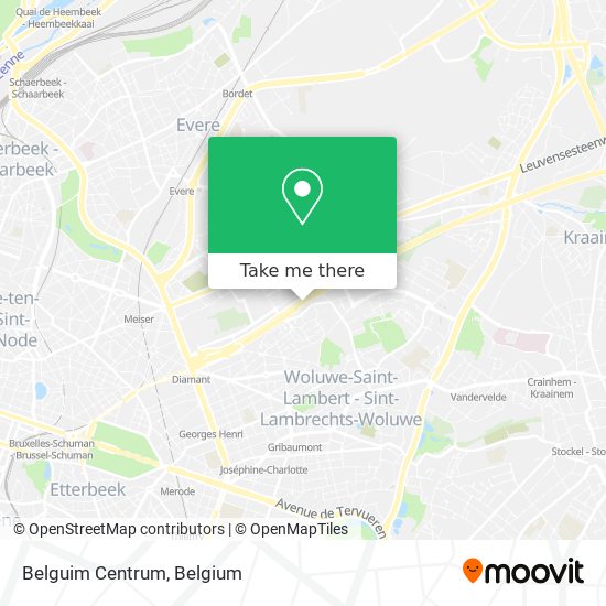 Belguim Centrum plan