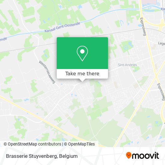 Brasserie Stuyvenberg map