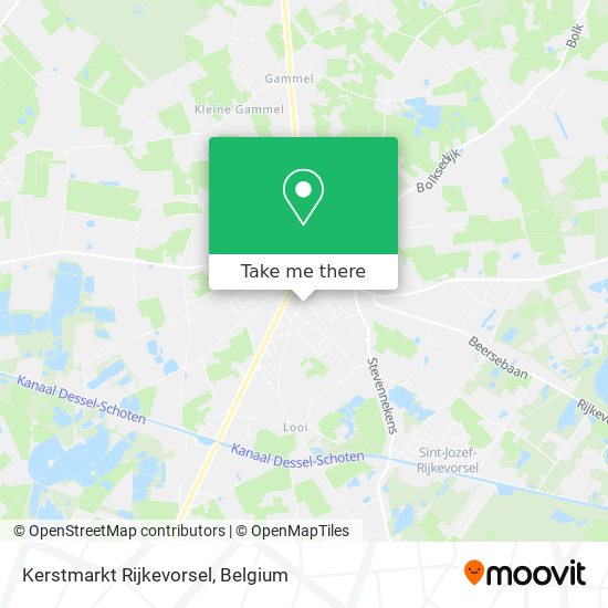 Kerstmarkt Rijkevorsel map