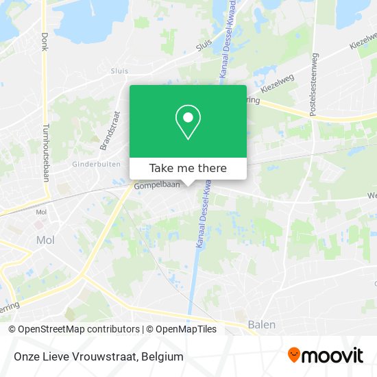 Onze Lieve Vrouwstraat plan