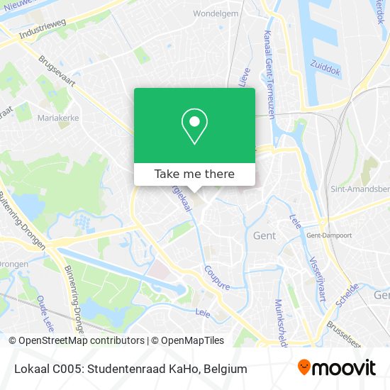 Lokaal C005: Studentenraad KaHo map