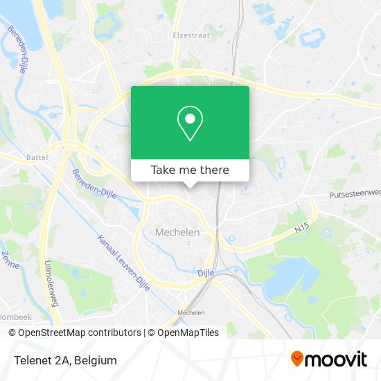 Telenet 2A map