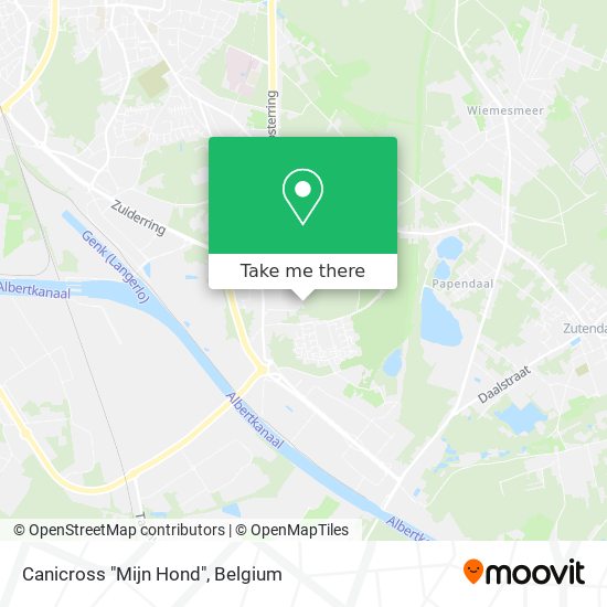 Canicross "Mijn Hond" map