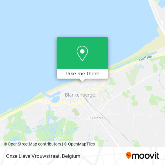 Onze Lieve Vrouwstraat map