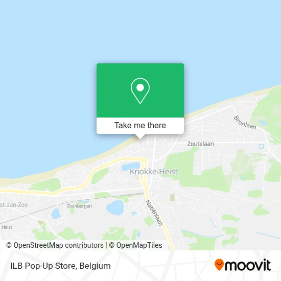 ILB Pop-Up Store map