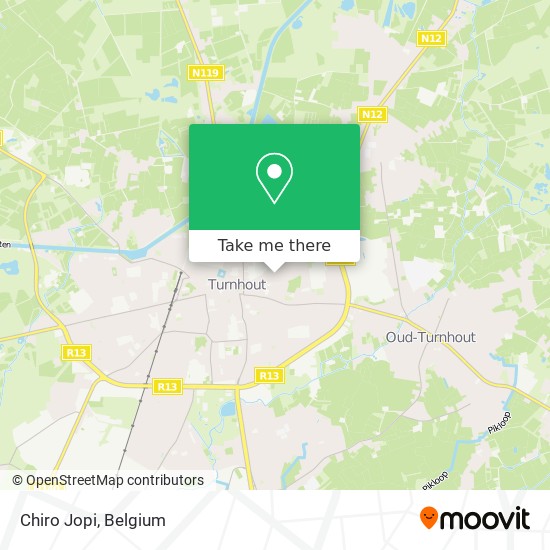 Chiro Jopi map