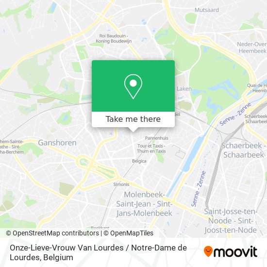 Onze-Lieve-Vrouw Van Lourdes / Notre-Dame de Lourdes map