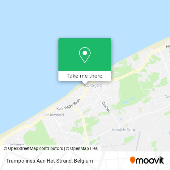 Trampolines Aan Het Strand plan