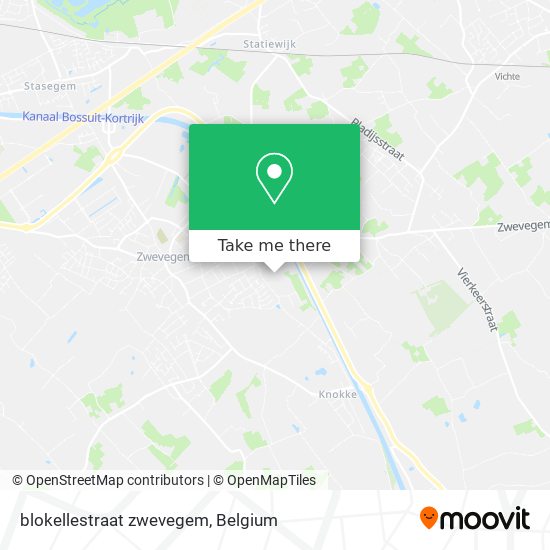 blokellestraat zwevegem plan