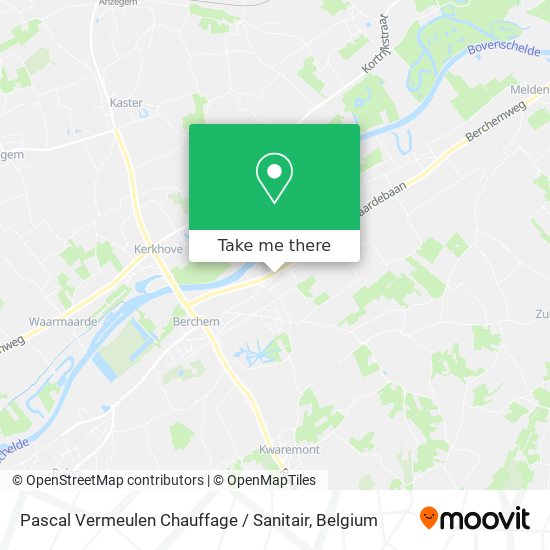 Pascal Vermeulen Chauffage / Sanitair map