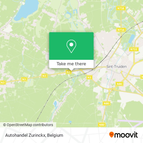 Autohandel Zurinckx map