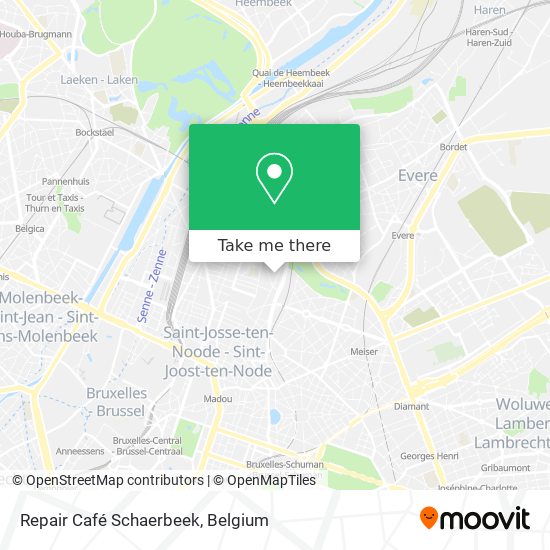 Repair Café Schaerbeek map