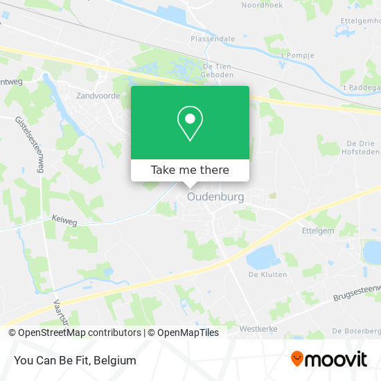 You Can Be Fit map