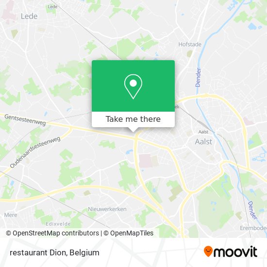 restaurant Dion plan