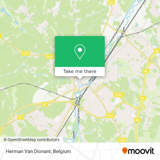 Herman Van Dionant map