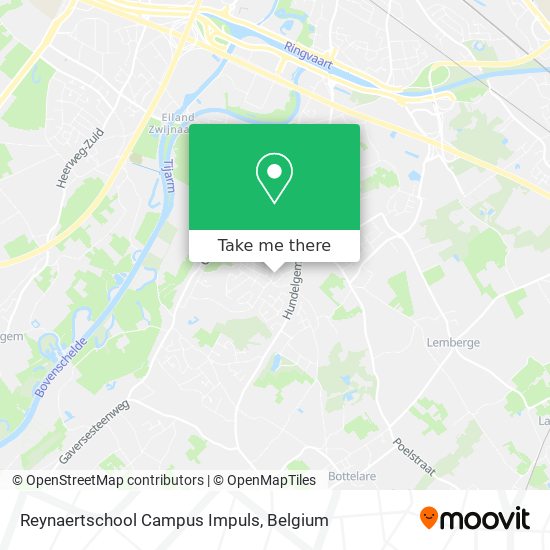 Reynaertschool Campus Impuls map