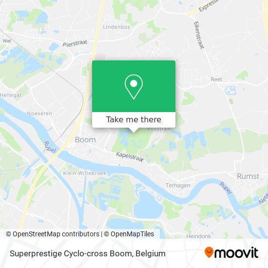 Superprestige Cyclo-cross Boom map