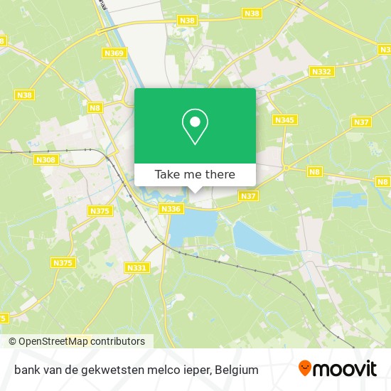 bank van de gekwetsten melco ieper plan