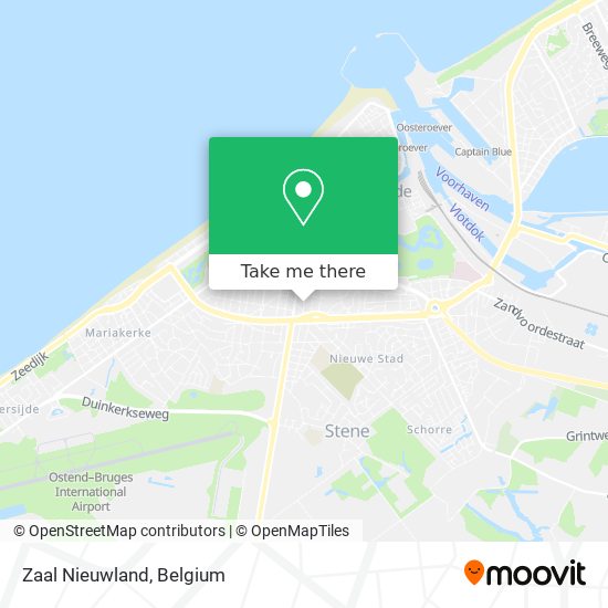 Zaal Nieuwland map
