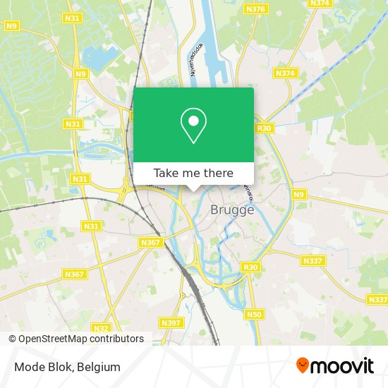 Mode Blok map