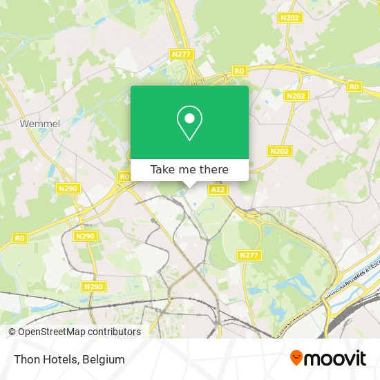 Thon Hotels map