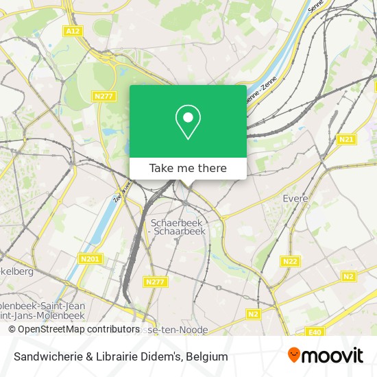 Sandwicherie & Librairie Didem's map
