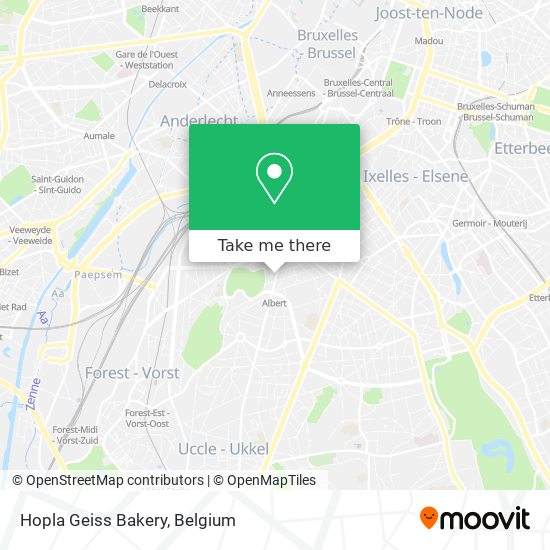 Hopla Geiss Bakery map